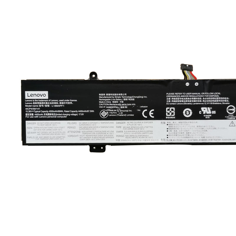 Original Battery Lenovo 5B10T83738 5B10U65276 4500mAh 69Wh Short Line